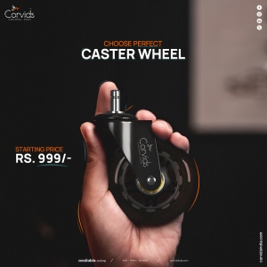 Caster Wheels from Corvids India – Smooth Mobility for Every Space