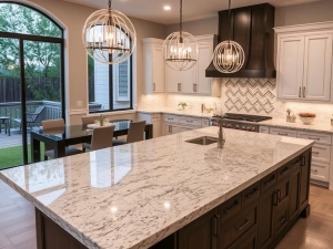 Stunning Quartz Counter in Dallas Homes
