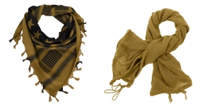 Making a Water Filter from a Shemagh Scarf