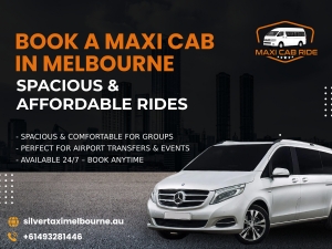 Professional maxi taxi in Narre Warren at Maxi Cab Ride