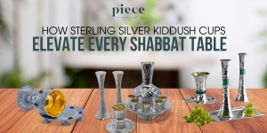 How Sterling Silver Kiddush Cups Elevate Every Shabbat Table