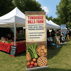 Banner Printing in Vermont for Tunbridge World's Fair