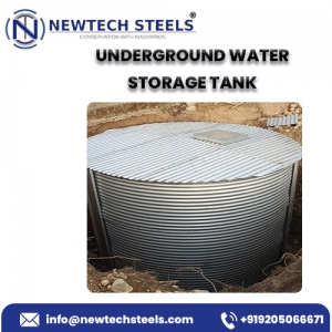 Underground Potable Water Storage Tank from NewTech Steels
