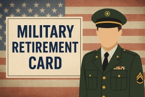 Honoring Service: The Significance of Military Retirement Cards
