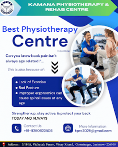 Physiotherapist for home visit in Gomti  Nagar