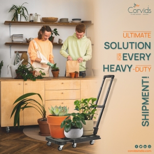 Platform Trolley from Corvids India: Reliable, Durable & Effortless Material Handling