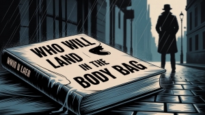 A chilling tale unfolds in Who Will Land in the Body Bag novel