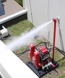 A Water Mist Fire Suppression System 
