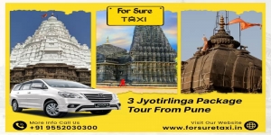 3 Jyotirlinga Tour from Pune – A Spiritual Journey with For Sure Taxi