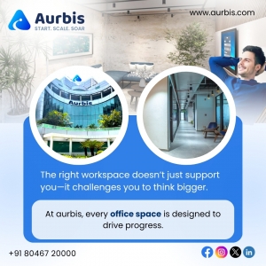 Flexible & Fully Furnished Managed Offices Space for Rent in Bangalore – Aurbis.com