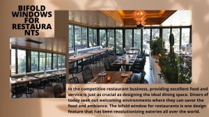 Why Bifold Windows Are the Smart Design Choice for Restaurants