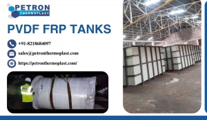 Custom Built PVDF FRP Tanks for Industrial Projects