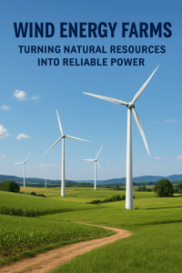 Wind Energy Farms: Turning Natural Resources into Reliable Power