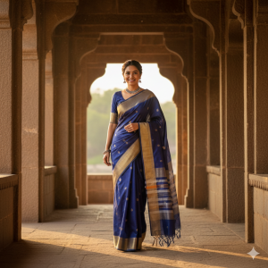 The Enduring Grace of Maheshwari Silk Cotton Sarees: A Tapestry of Comfort and Elegance