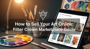 How to Sell Your Art Online: Filter Crown Marketplace Guide