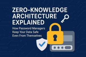 Zero-Knowledge Architecture Explained: How Password Managers Keep Your Data Safe Even From Themselves