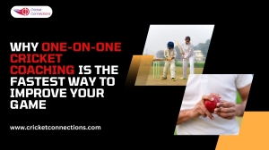 Why One-on-One Cricket Coaching is the Fastest Way to Improve Your Game