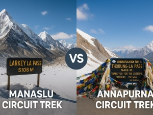 Manaslu Circuit Trek vs. Annapurna Circuit Trek