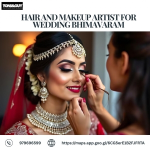 Best Hair and Makeup Artist for Wedding Bhimavaram