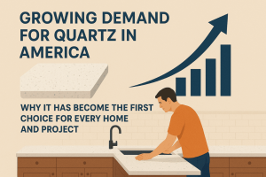 Growing Demand for Quartz in America: Why it has become the first choice for every home and project