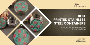 Best Printed Stainless Steel Containers in India
