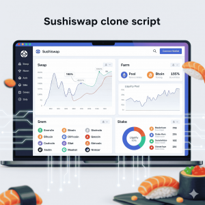 SushiSwap Clone Script: Launch Your Decentralized Exchange Easily