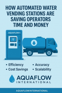 How Automated Water Vending Stations Are Saving Operators Time and Money