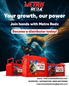 Metro Redx – Leading Battery Suppliers in India for Power Backup Solutions