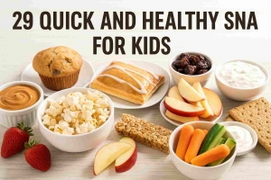 29 Quick And Healthy Snacks For Kids