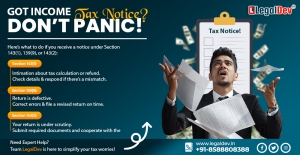What to Do When You Receive an Income Tax Notice Under Section 143(1), 139(9), 143(2) & More