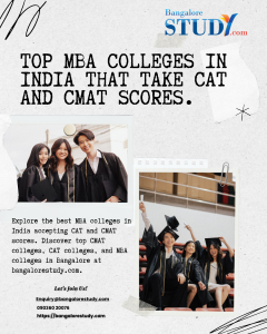 Top MBA Colleges in India That Take CAT and CMAT Scores.  