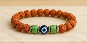 How a Rudraksha Bracelet Enhances Meditation and Inner Peace