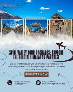Spiti Valley Tour Packages: Explore the Hidden Himalayan Paradise