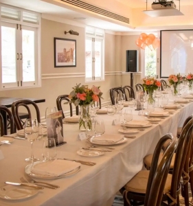 Private Event Rooms in Restaurants Offer Sophistication