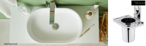 Elevate Your Modern Basin with Sleek Tumbler Holders