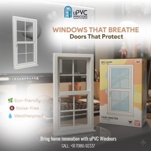 uPVC Doors and Windows Manufacturer in India – Affordable, Durable & Energy-Efficient Solutions