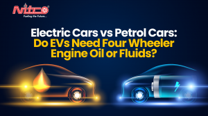 Electric Cars vs Petrol Cars: Do EVs Need Four Wheeler Engine Oil or Fluids?