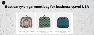Best Carry-On Garment Bag for Business Travel in the USA
