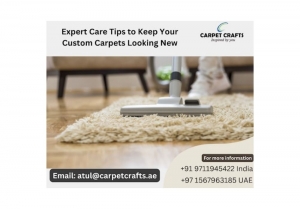 Expert Care Tips to Keep Your Custom Carpets Looking New