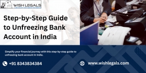 Step-by-Step Guide to Unfreezing Bank Account in India with Legal Support for Faster and Stress-Free Results | Wish Legals