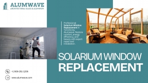 Solarium Window Replacement in Toronto | Expert Repair & Installation by Alumwave