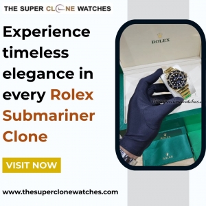 Experience timeless elegance in every Rolex Submariner Clone