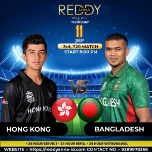 Unlocking the Excitement of the BAN vs Hk 3rd Match at Sheikh Zayed Stadium: Why You Should Choose Reddy Anna Online Book ID for Real-Time Action.
