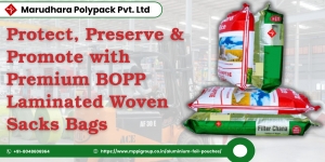 Protect, Preserve & Promote with Premium BOPP Laminated Woven Sacks Bags