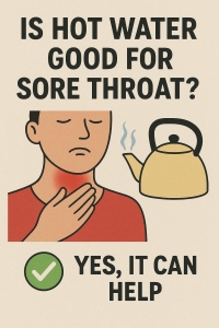 Is Hot Water Good For Sore Throat?