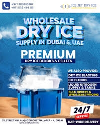 Ice Jet Dry Ice Manufacturing LLC: Your trusted Dry Ice Supplier in Dubai and UAE