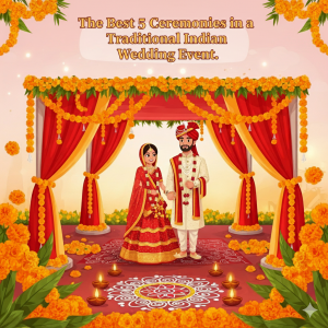 The Best 5 Ceremonies in a Traditional Indian Wedding Event
