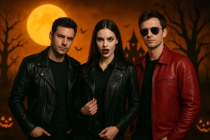 Halloween Leather Jackets Spooky Style Meets Everyday Wear: