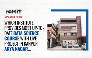 Which institute provides most up-to-date Data science course with live project in kanpur, Arya Nagar