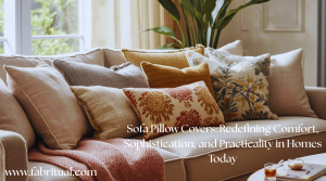 Sofa Pillow Covers: Redefining Comfort, Sophistication, and Practicality in Homes Today